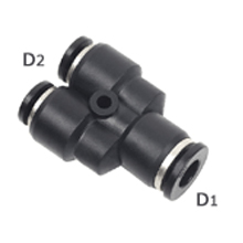Push to Connect Fittings - PW Union Y Reducer for Inch Tubing