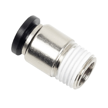 Push to Connect Fitting for Inch Tube NPT Thread Internal Hex Male Straight