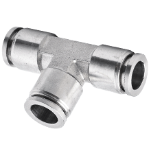 Stainless Steel Push to Connect Fittings for Inch Tube R Thread Union Tee Reducer