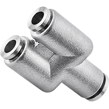 Stainless Steel Push to Connect Fittings for Inch Tube R Thread Union Y Reducer 