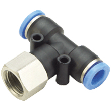 Push to Connect Fittings, PBF Female Branch Tee 