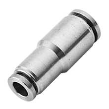 316 Stainless Steel Push to Connect Fittings for Metric Tube Union Straight Reducer