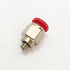 4mm Tubing M5 x 0.8 Male Connector, Push in Fitting