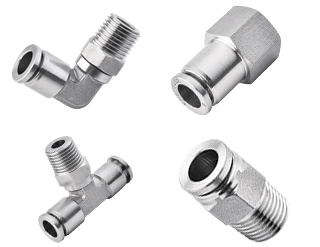 Metric Stainless Steel Push to Connect Fittings
